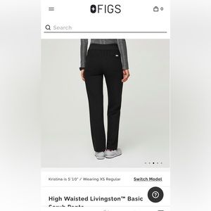 Livingston Basic Scrub Pants